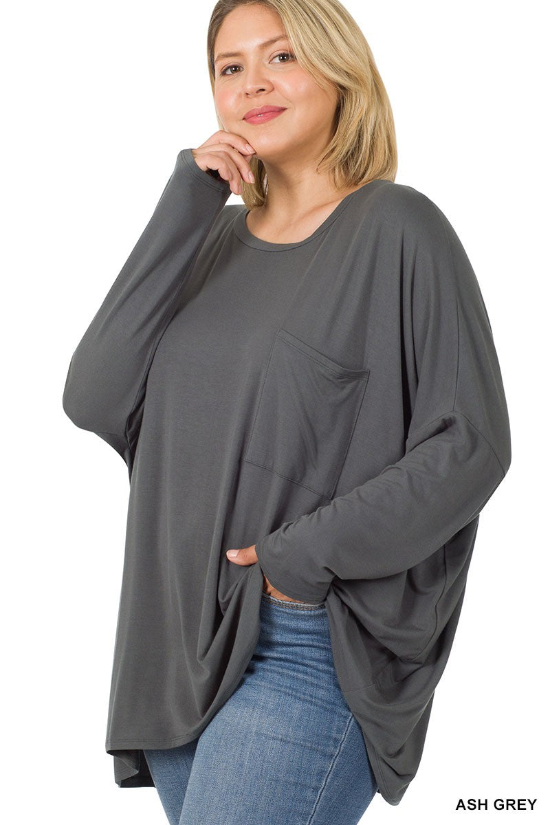 Front Pocket Long Sleeve