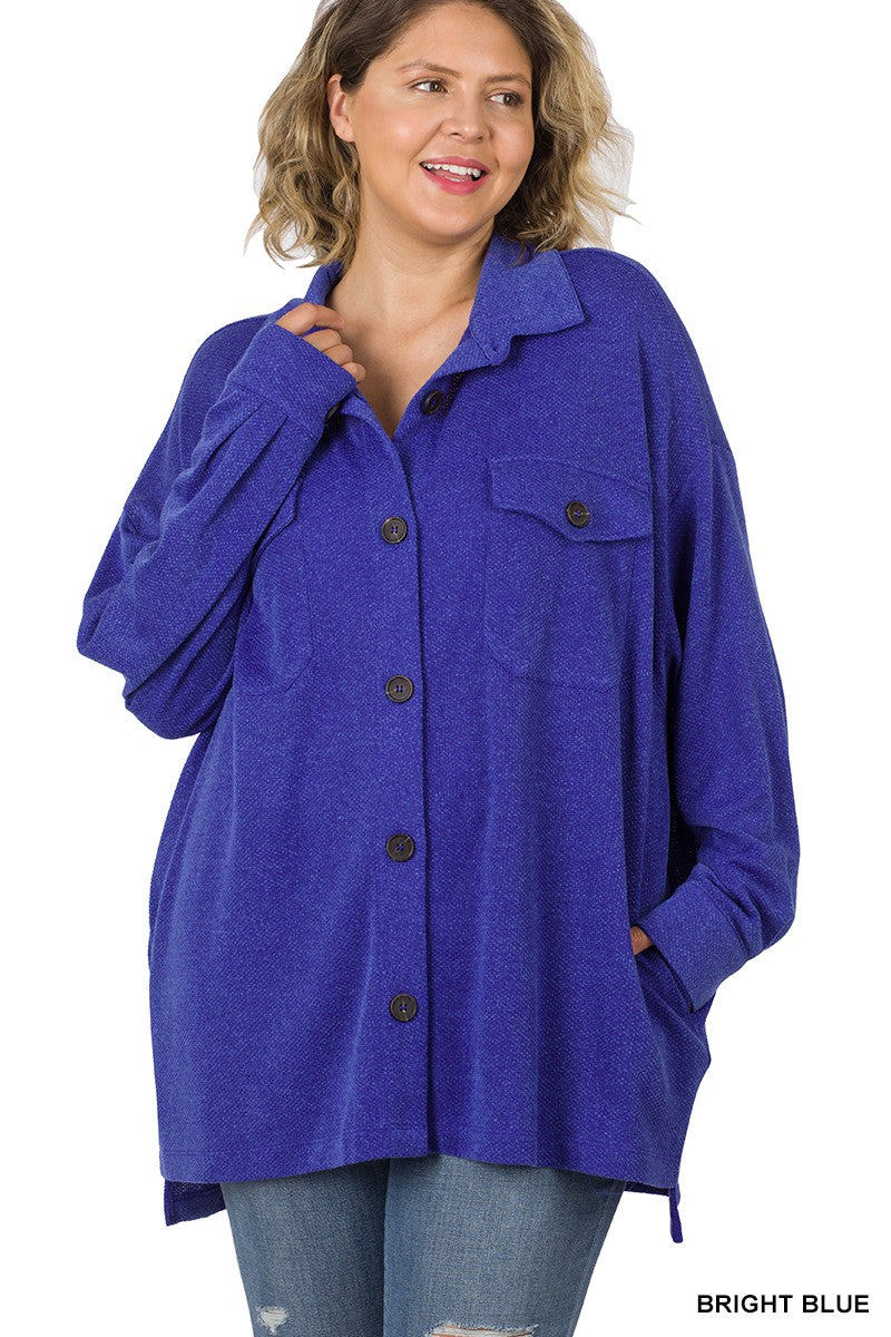 Blue Breeze Shacket