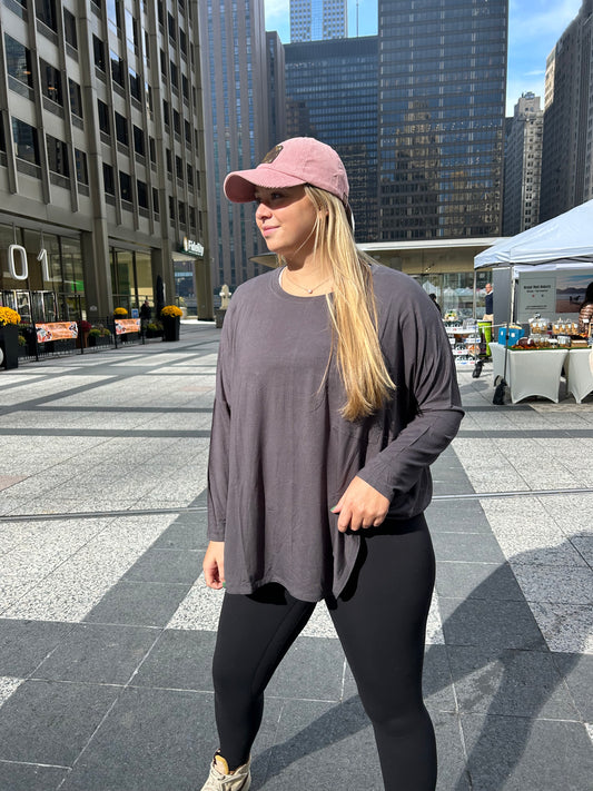 Front Pocket Long Sleeve