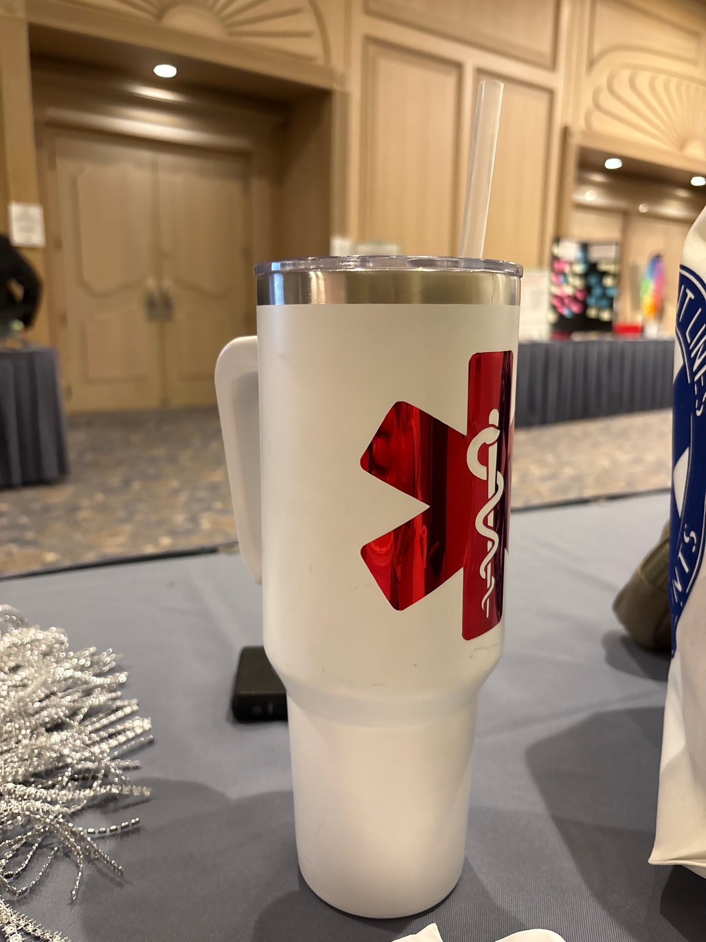 EMS Water Bottle (White)