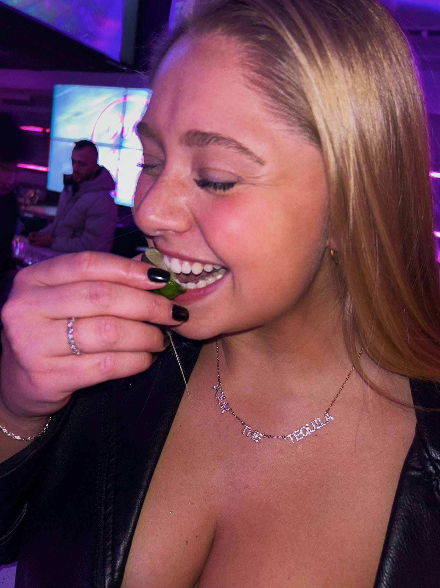 Pour the Tequila Necklace