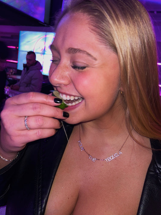 Pour the Tequila Necklace