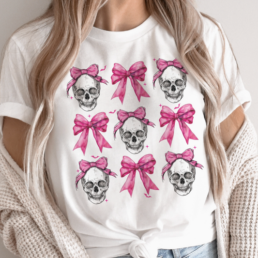 SALE Skeleton Bow Tee