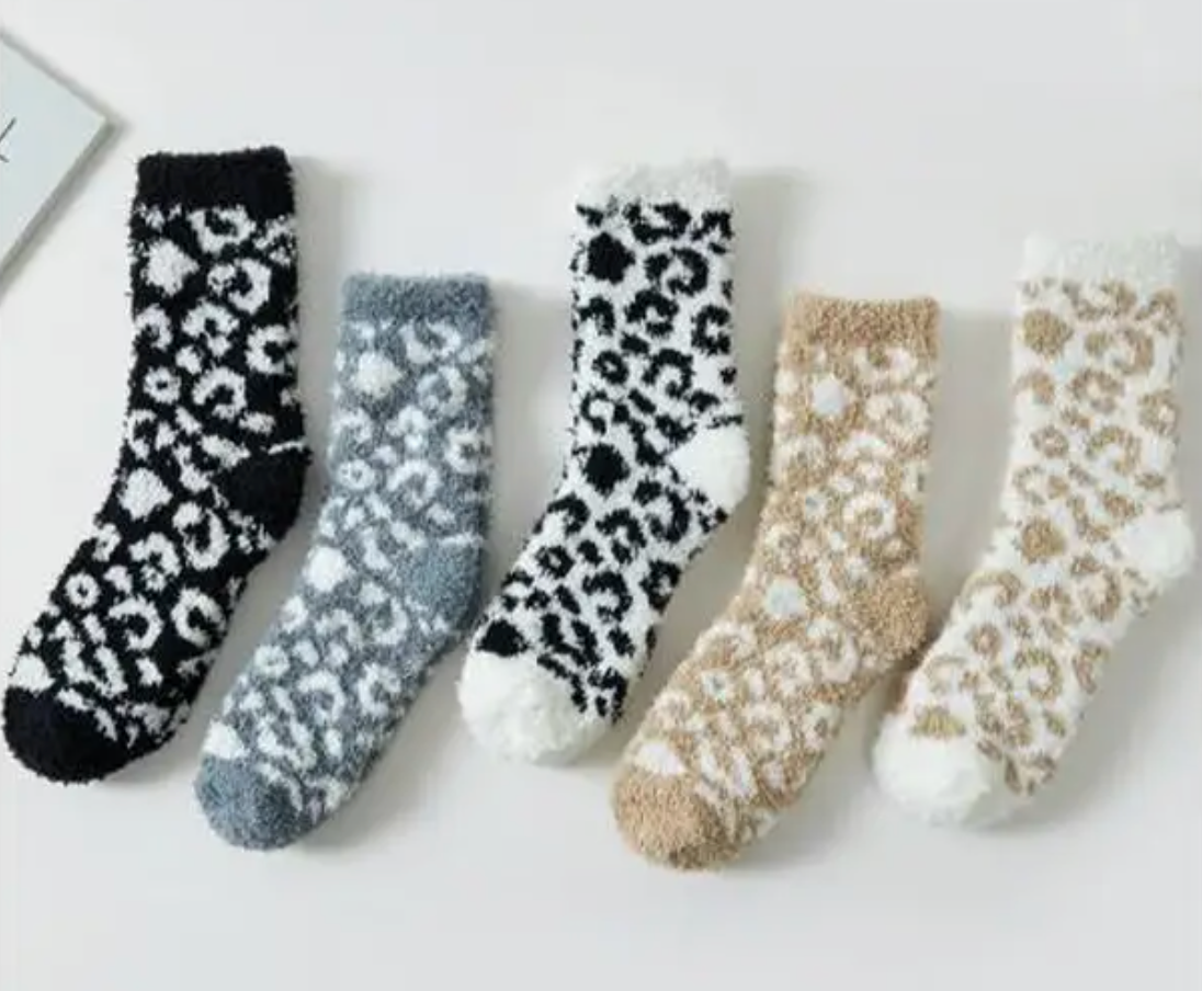 Cheetah Socks