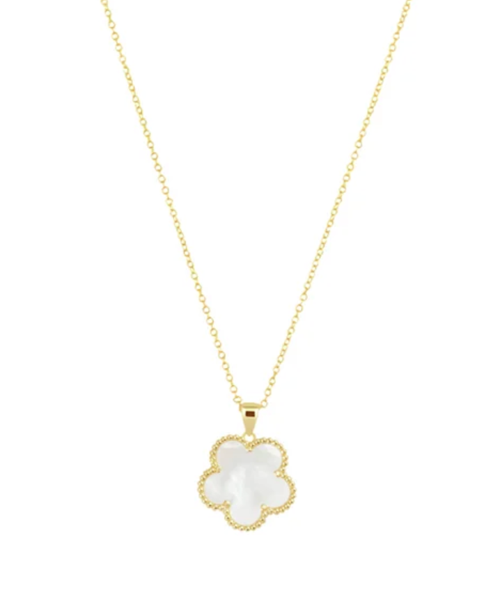 Pearl Clover Necklace