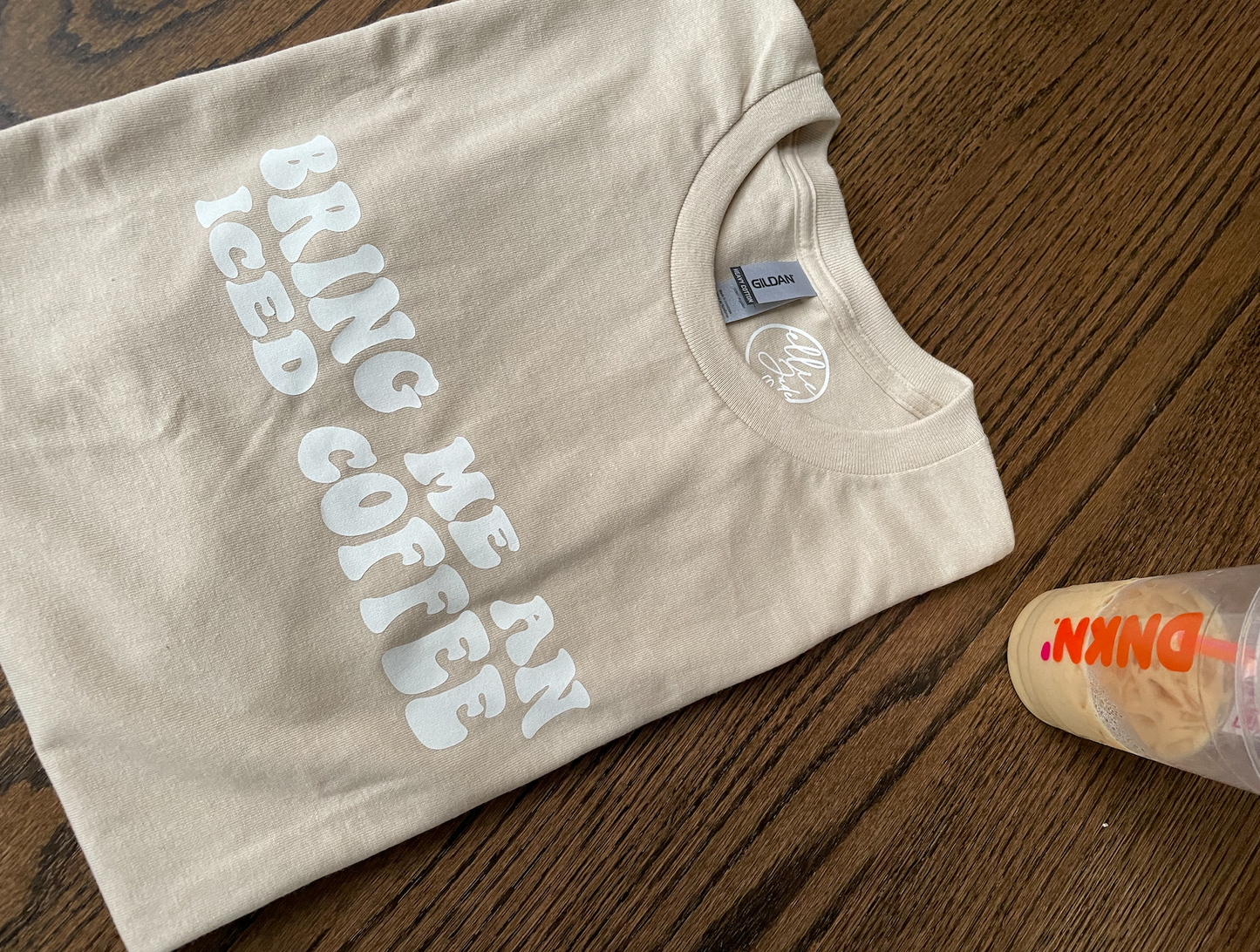 Iced Coffee Graphic Tee