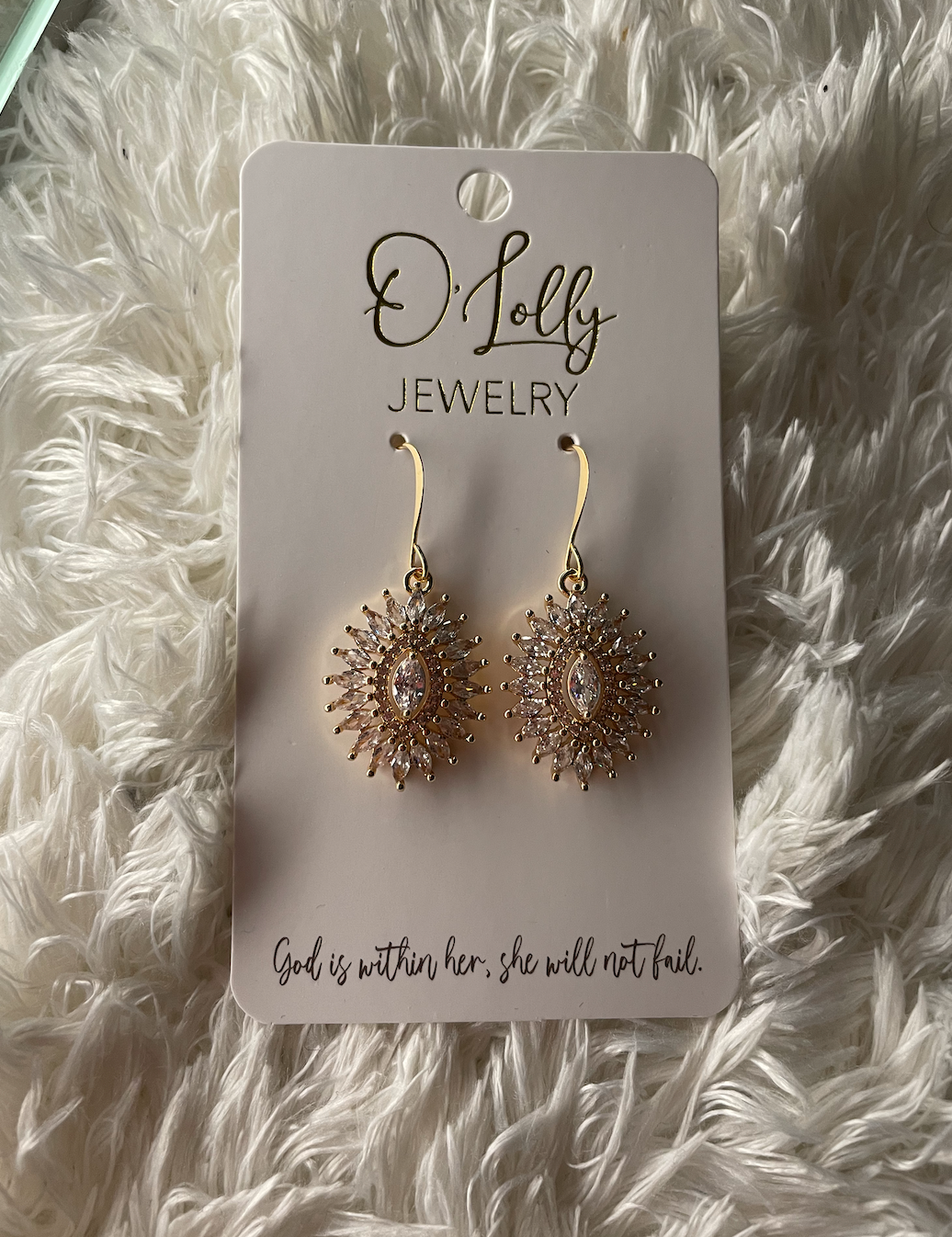 Gold Strike Earrings