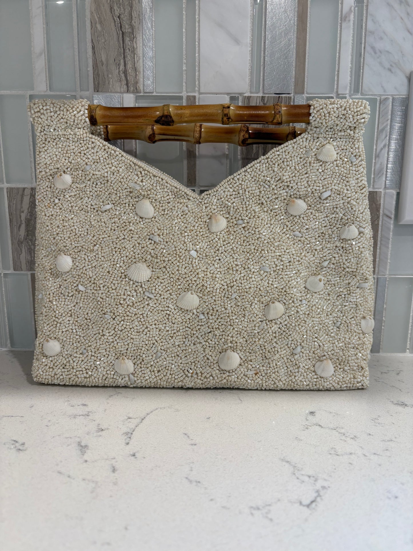 Naples Pearl Clutch