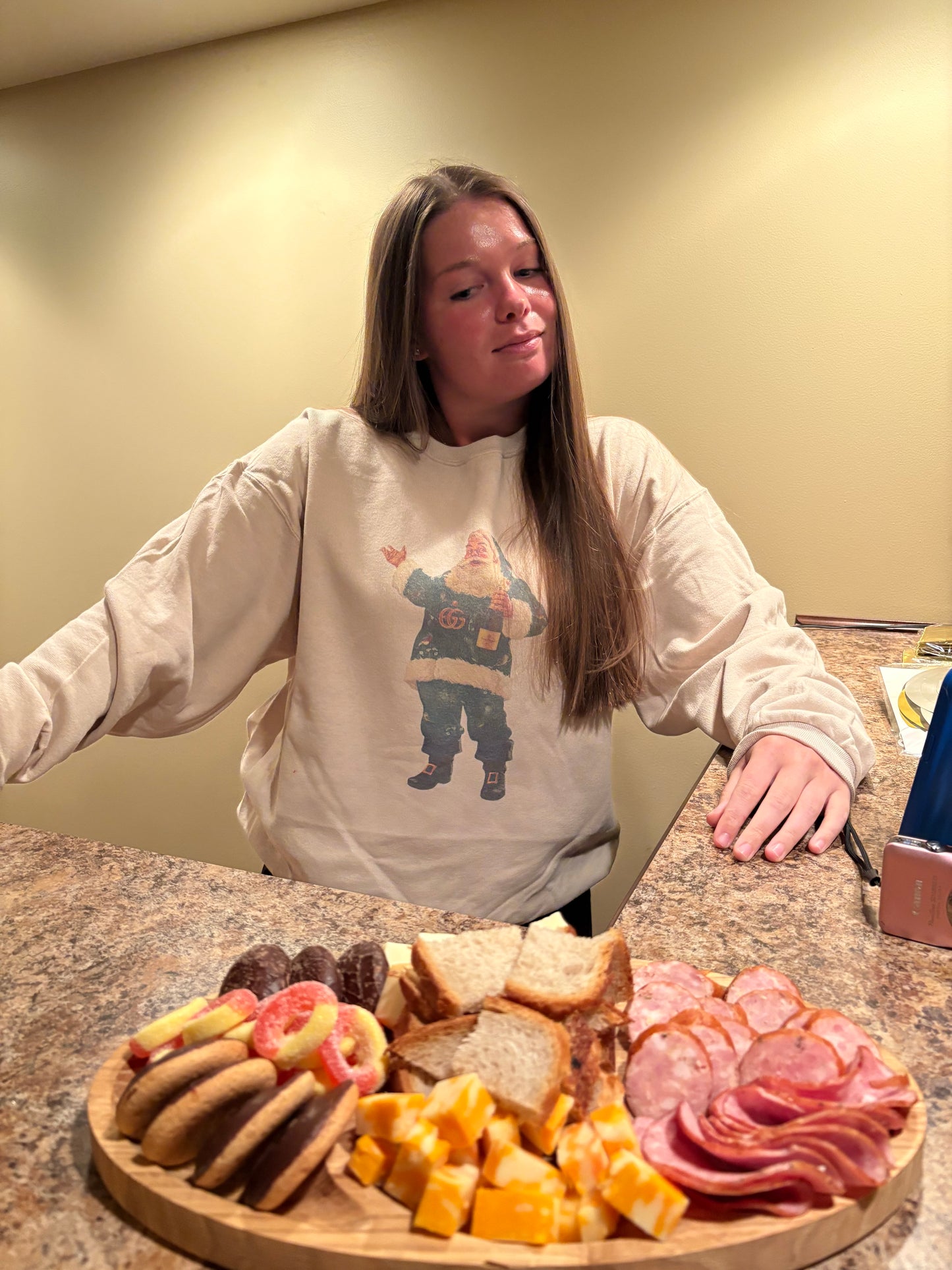 Gucci Santa Crewneck (Sand)