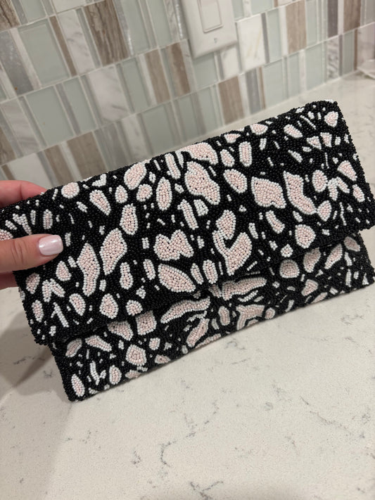 Coral After Dark Clutch