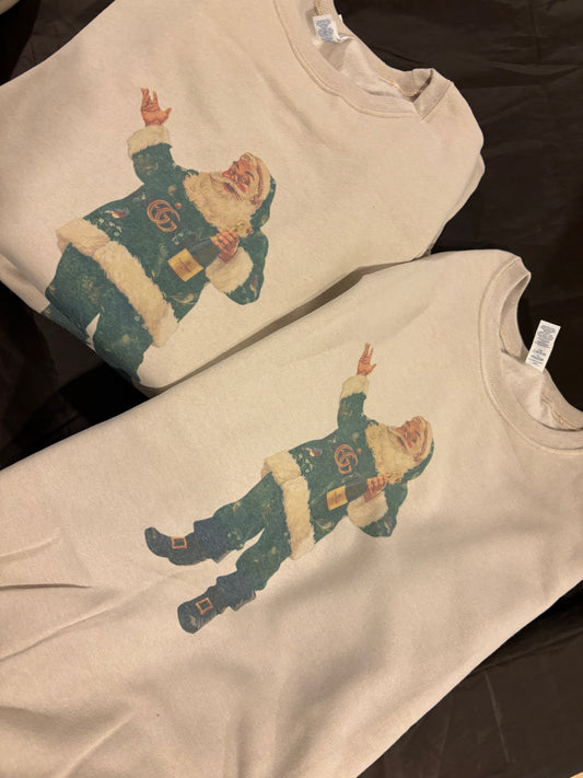 Gucci Santa Crewneck (Sand)