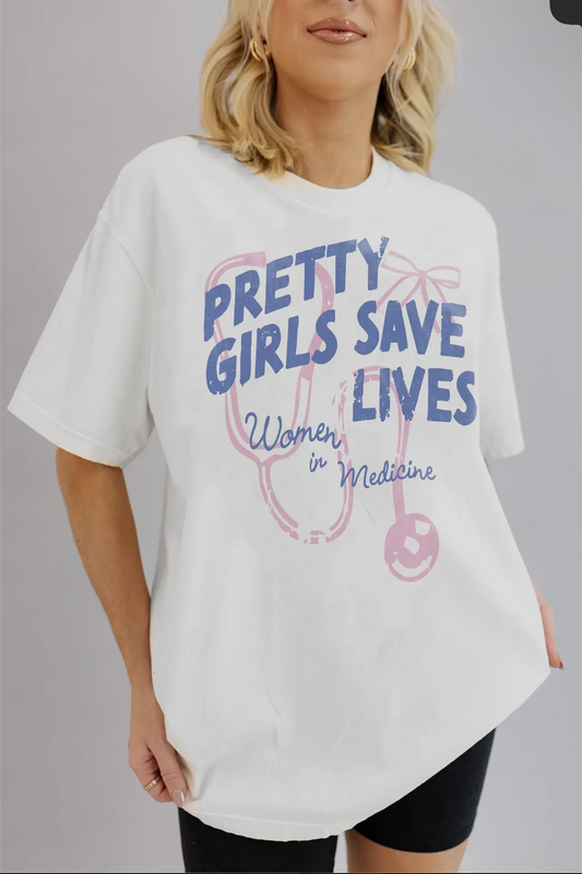 Pretty Girls Save Lives Tee