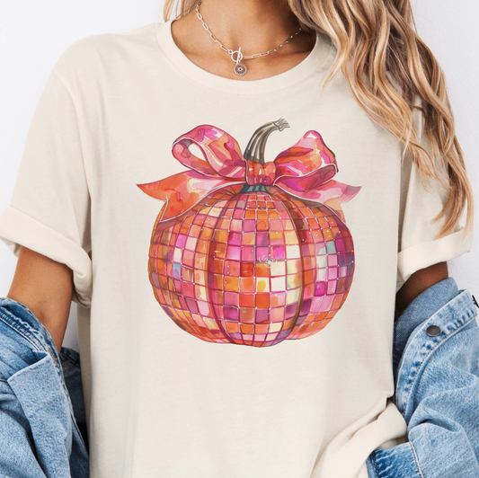 Disco Pumpkin Tee