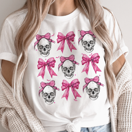 Skeleton Bow Tee