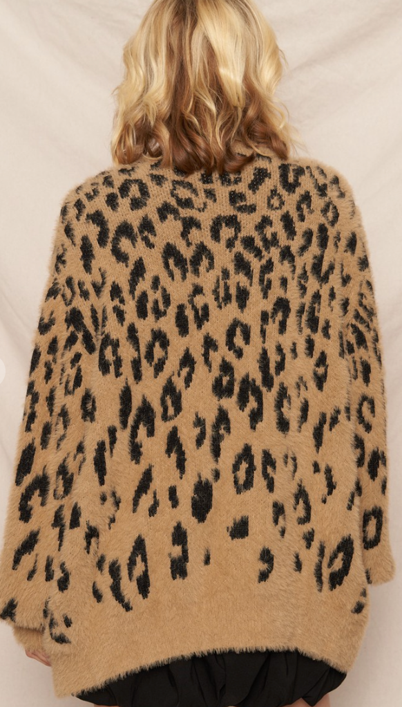 Cheetah Cardigan