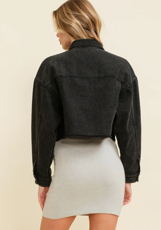 Black Denim Jacket