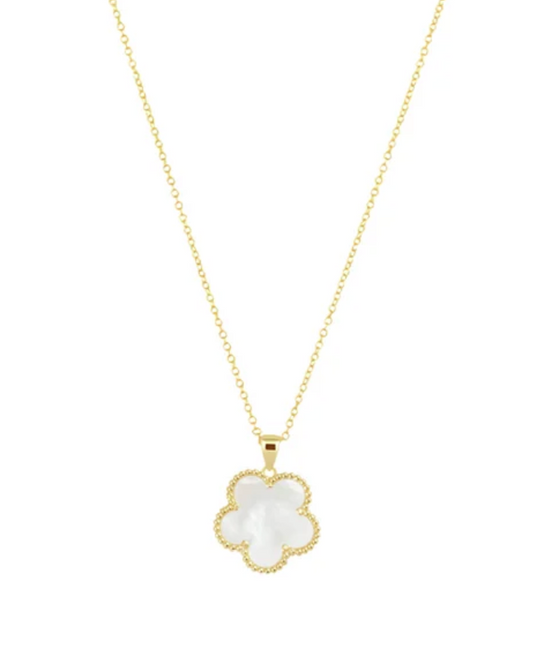 Pearl Clover Necklace